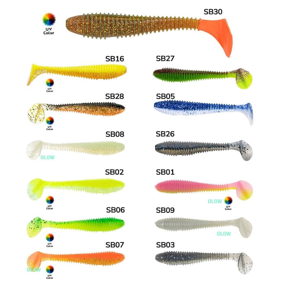 Fujin Round Bait 7 Cm 3 Gr 5'li Silikon Yem | Levrek LRF