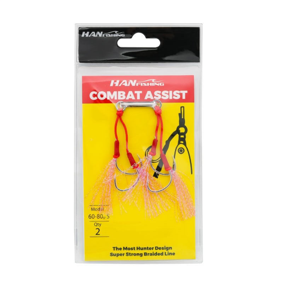 Combat Assist Red Jig Assist İğne | Güçlü ve Avcı Tasarım
