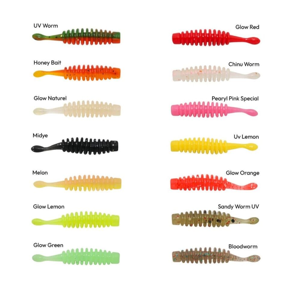 Hanfish Plankton 30 3 Cm 0.2 Gr LRF Silikon Yem 12'li