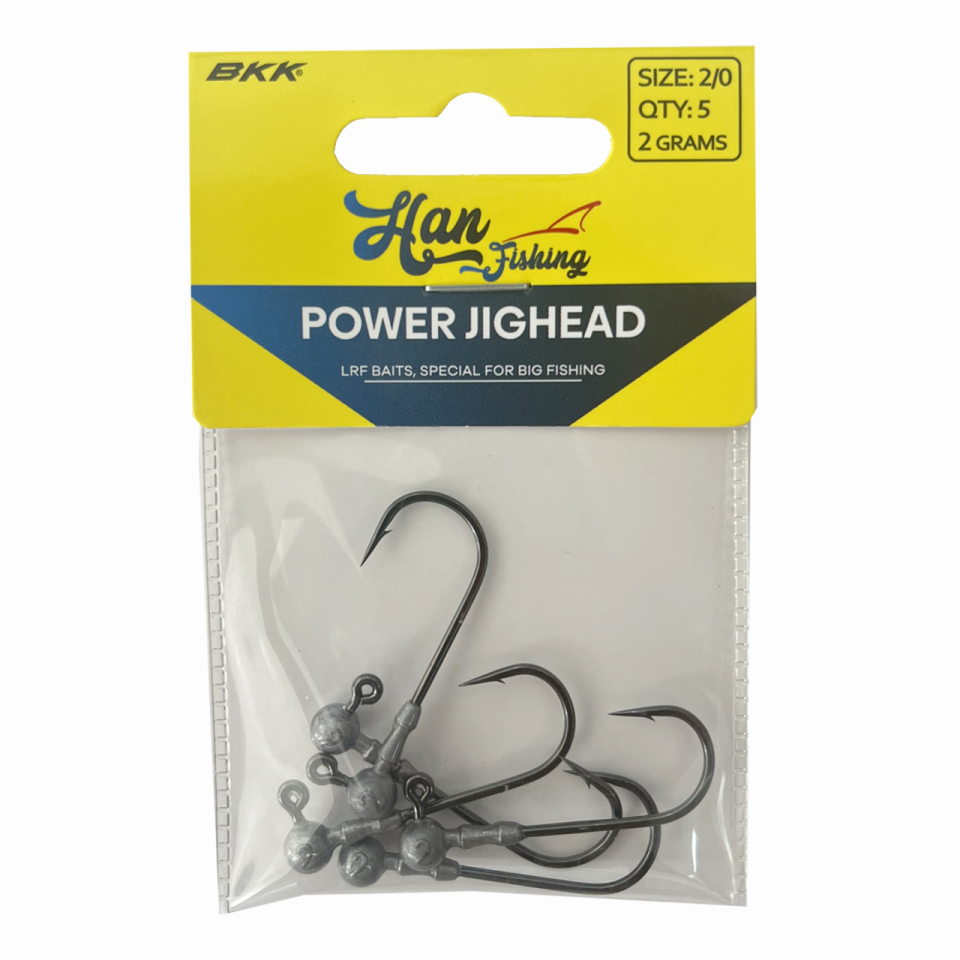 Hanfish Power Jighead | BKK Kancalı Güçlü Silikon Jighead
