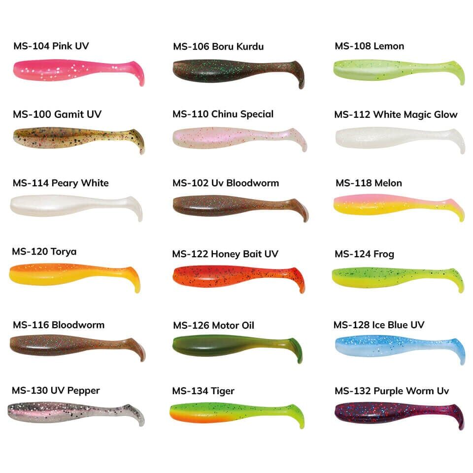 Hanfish Shad Bait 6 cm Silikon Yem | Floating LRF ve Spin Yemi