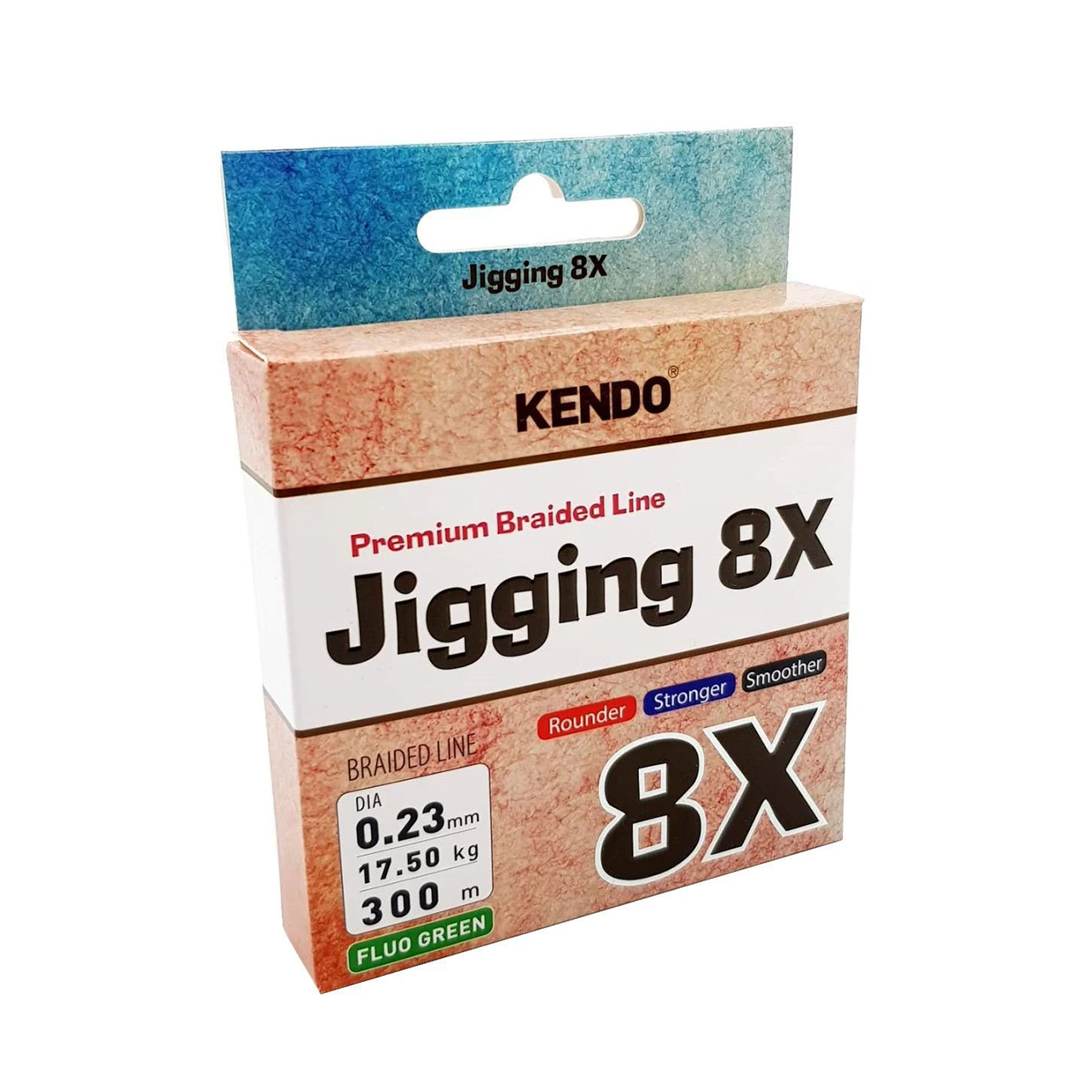 Kendo Jigging 8X Flash 300 mt Örgü İp (Fluo Green)