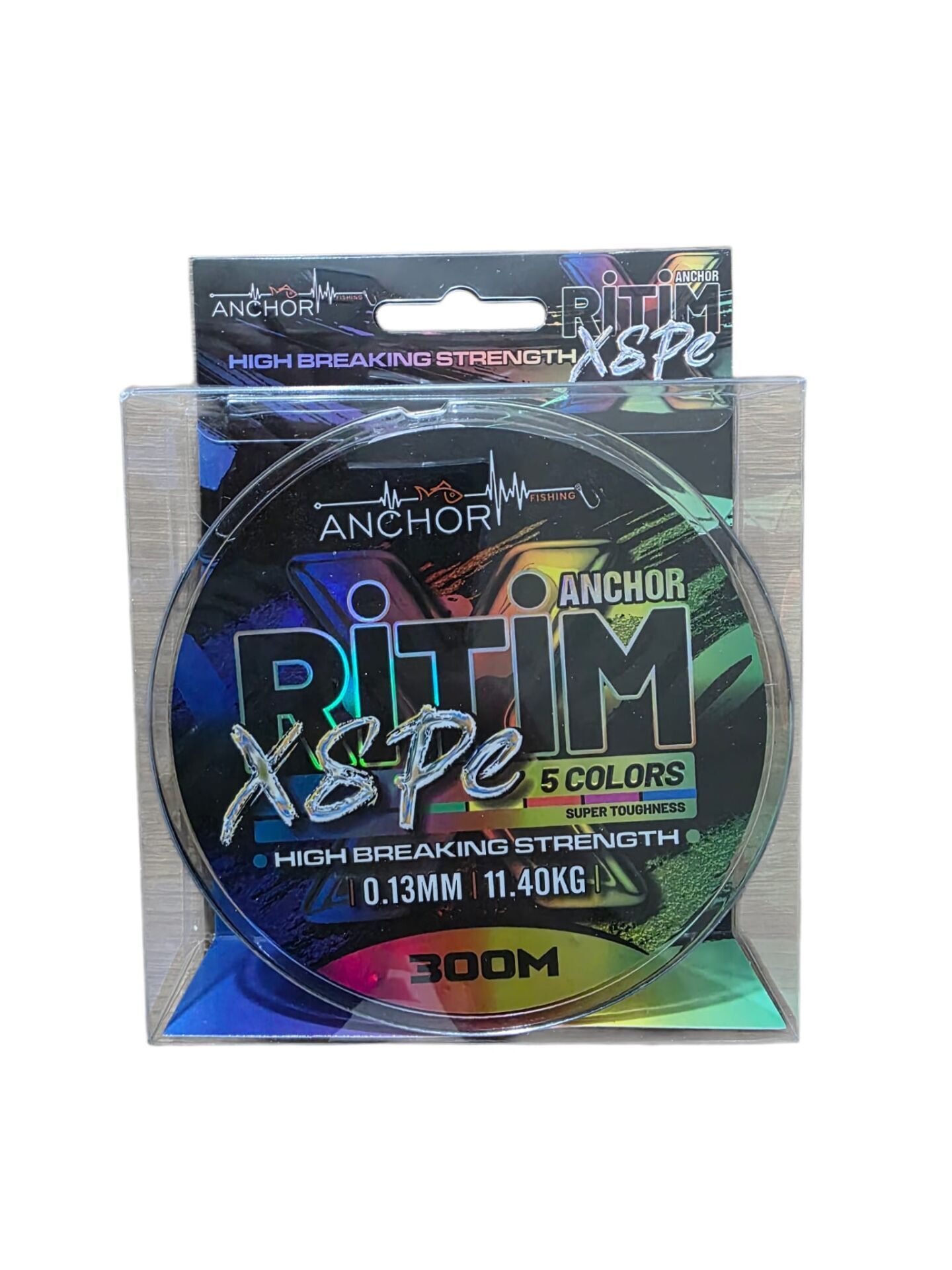 Anchor Ritim X8 PE Multicolor 300 mt – Yüksek Dayanımlı Örgü Misina