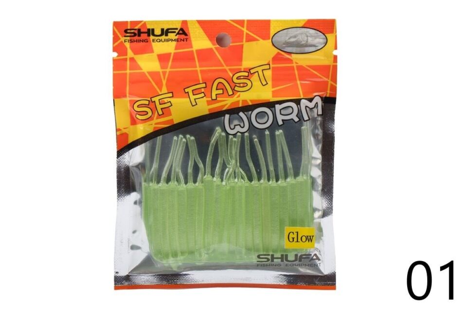 Shufa Fast Worm Silikon Yem |  LRF Yapay Yem
