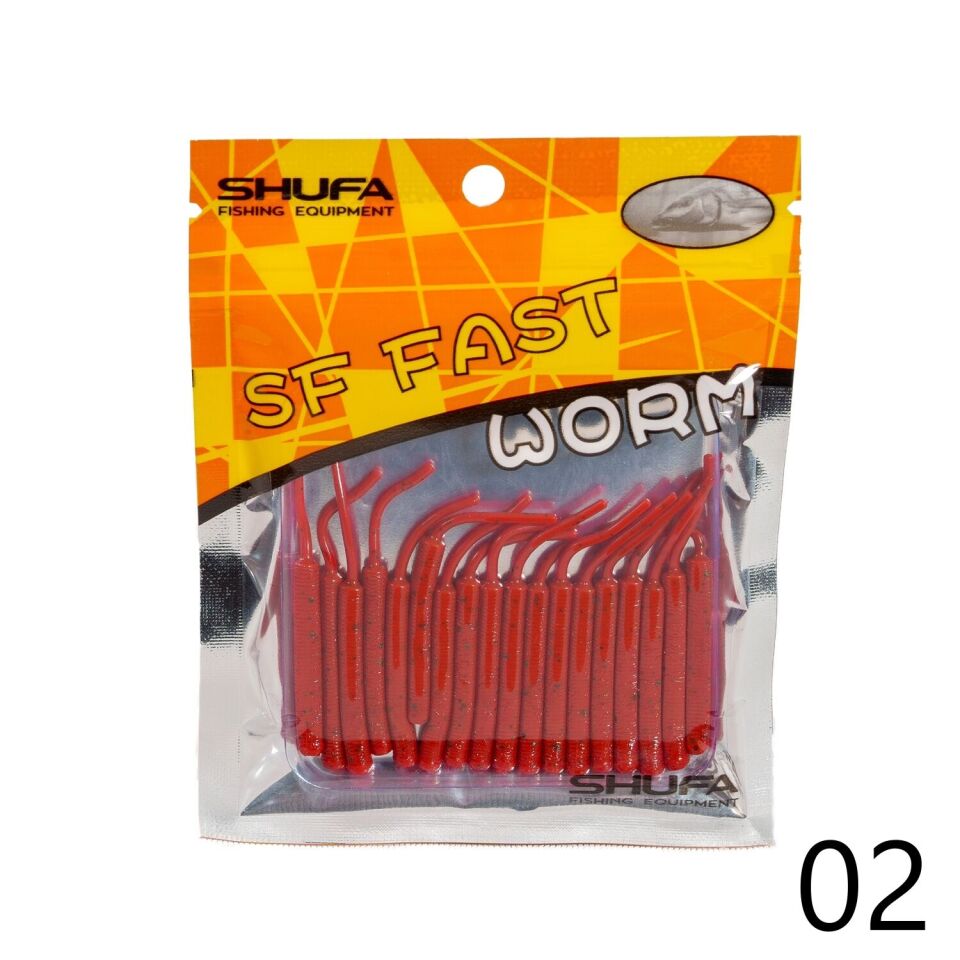 Shufa Fast Worm Silikon Yem |  LRF Yapay Yem