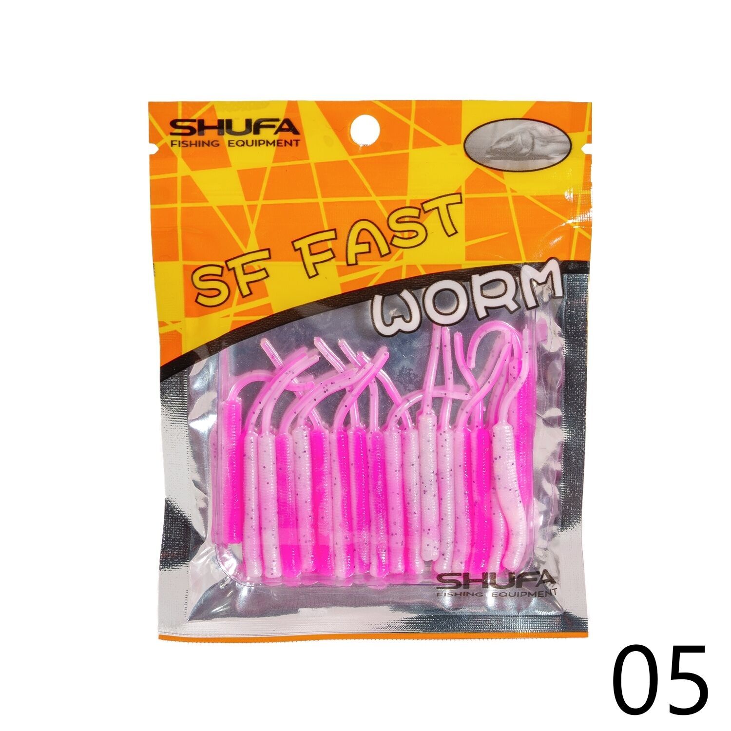 Shufa Fast Worm Silikon Yem |  LRF Yapay Yem