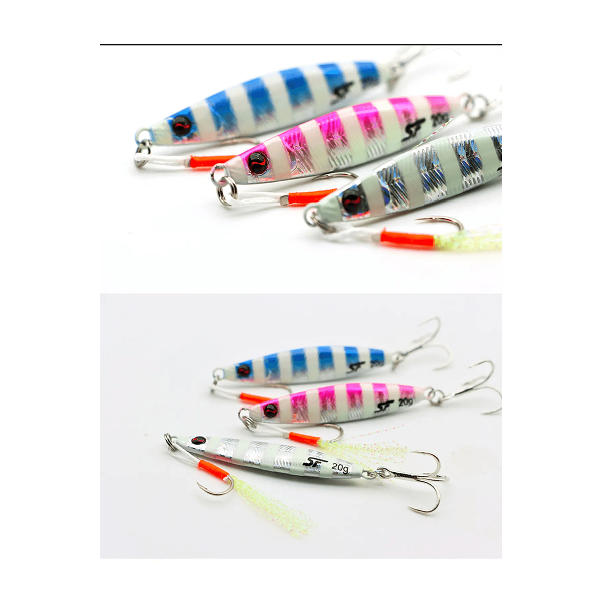 Shufa Mix Jig Series 3’lü Mix | Spin & LRF Metal Jig Seti