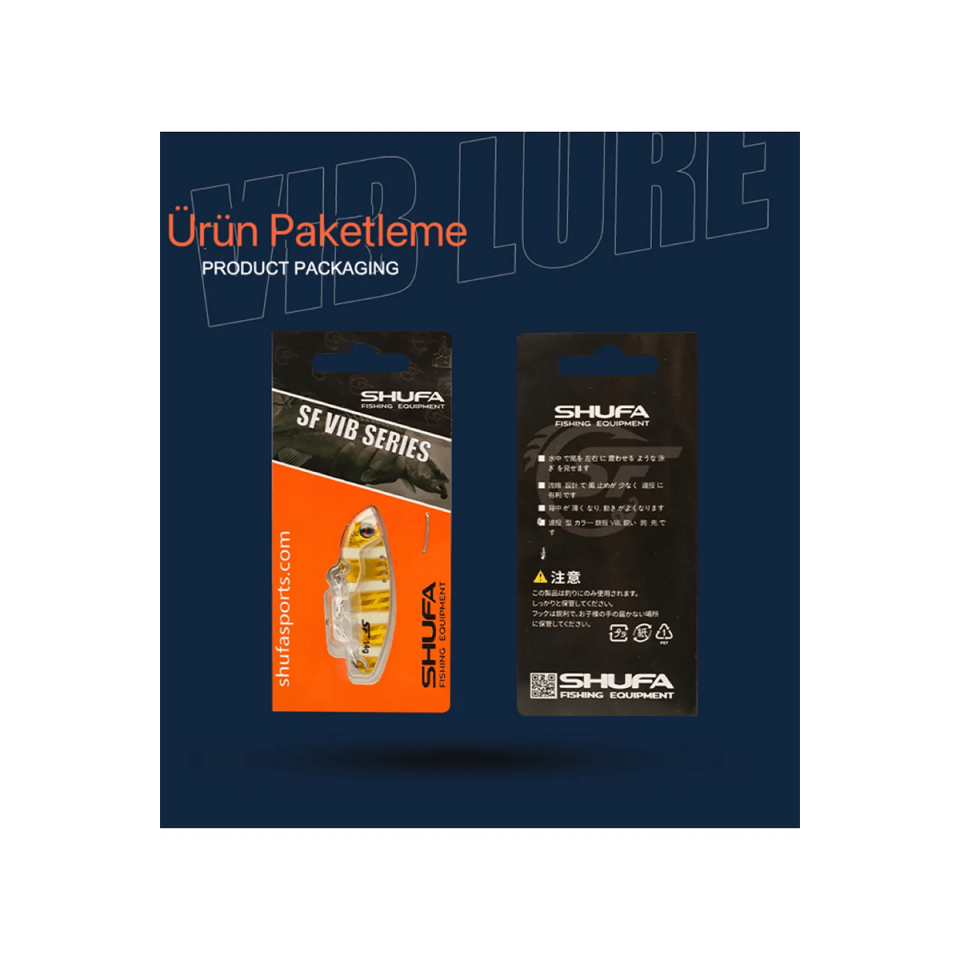 Shufa Vibrasyon Jig Yem | Spin & LRF Metal Yem 8 GR