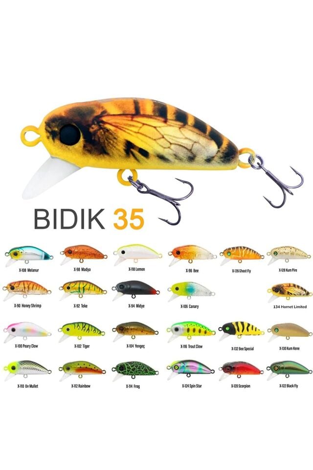 Hanfish Bıdık 3.5 Cm 3.1 Gr Maket Yem