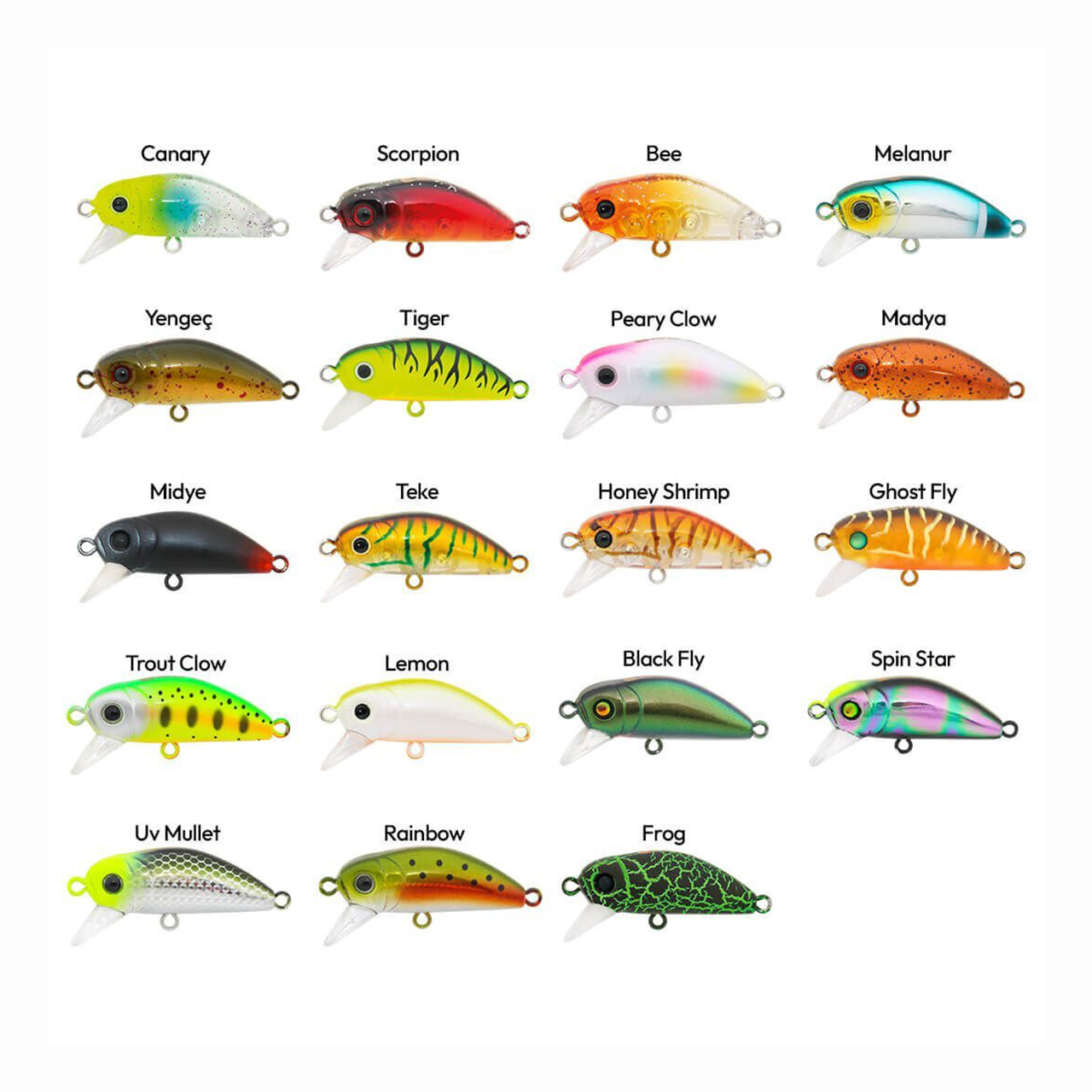 Hanfish Bıdık 3.5 Cm 3.1 Gr Maket Yem