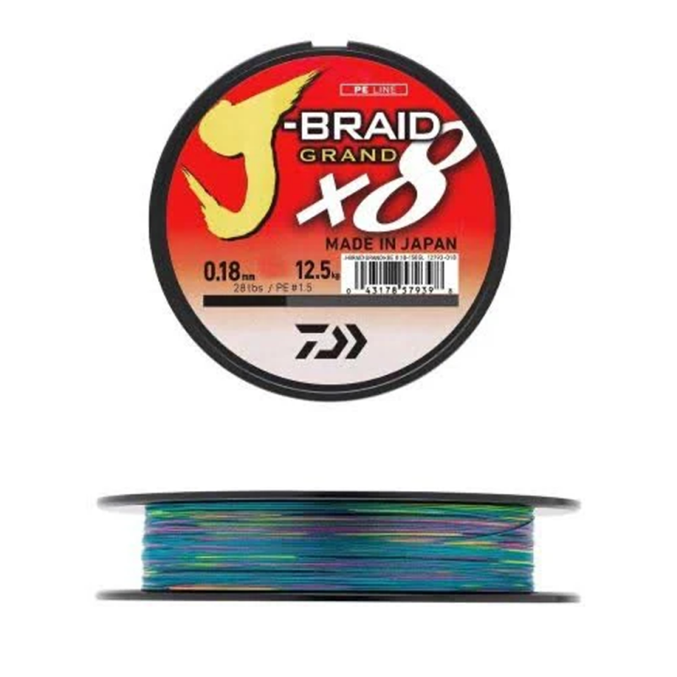 Daiwa J-Braid Grand X8 135m Örgü Misina | Yüksek Dayan
