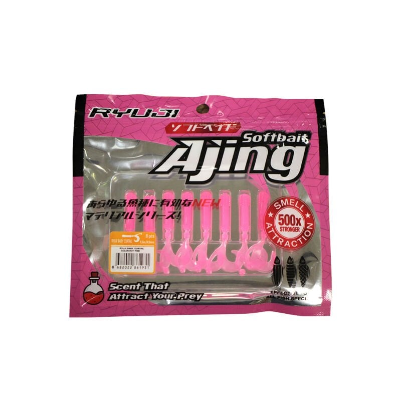 Ryuji Baby Curtail 4.3cm Kokulu Silikon Yem