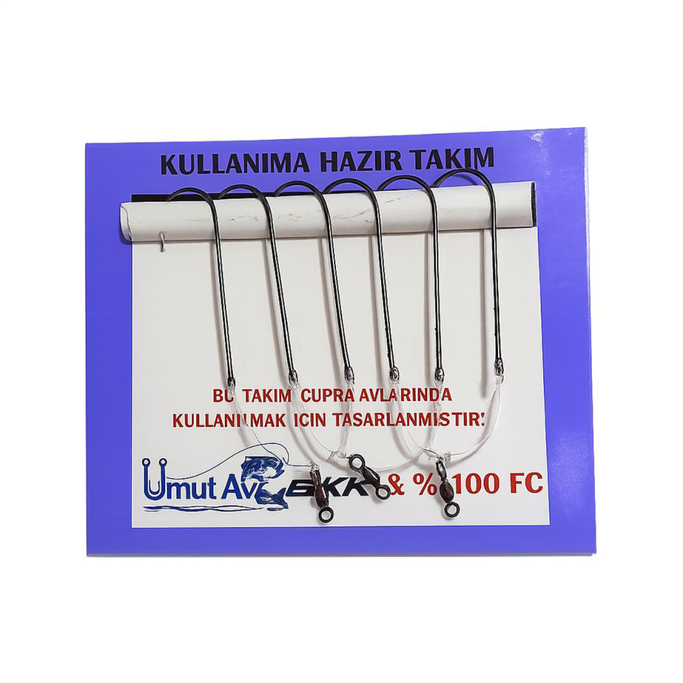 Yılandili Takımı 3’lü Paket – BKK Kancalı Çupra Av Takımı