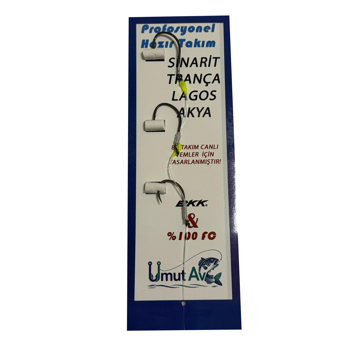 Tırança & Sinarit Takımı | Canlı Yem Uyumlu Dev Balık Seti