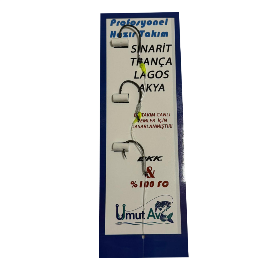 Tırança & Sinarit Takımı | Canlı Yem Uyumlu Dev Balık Seti