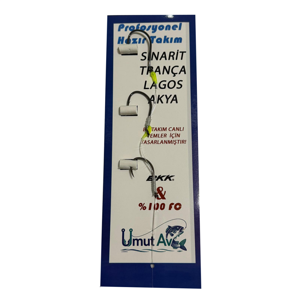 Tırança & Sinarit Takımı | Canlı Yem Uyumlu Dev Balık Seti