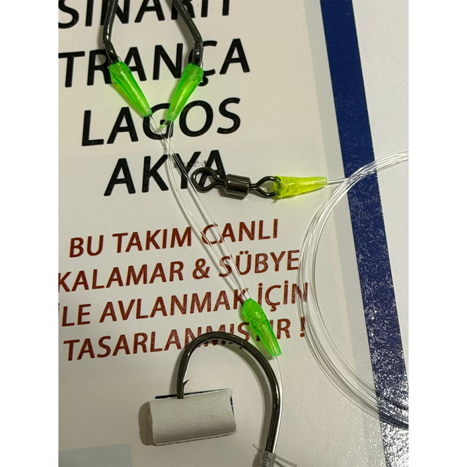 Tırança & Sinarit Takımı | KALAMAR&SÜBYE ÖZEL Dev Balık Takımı