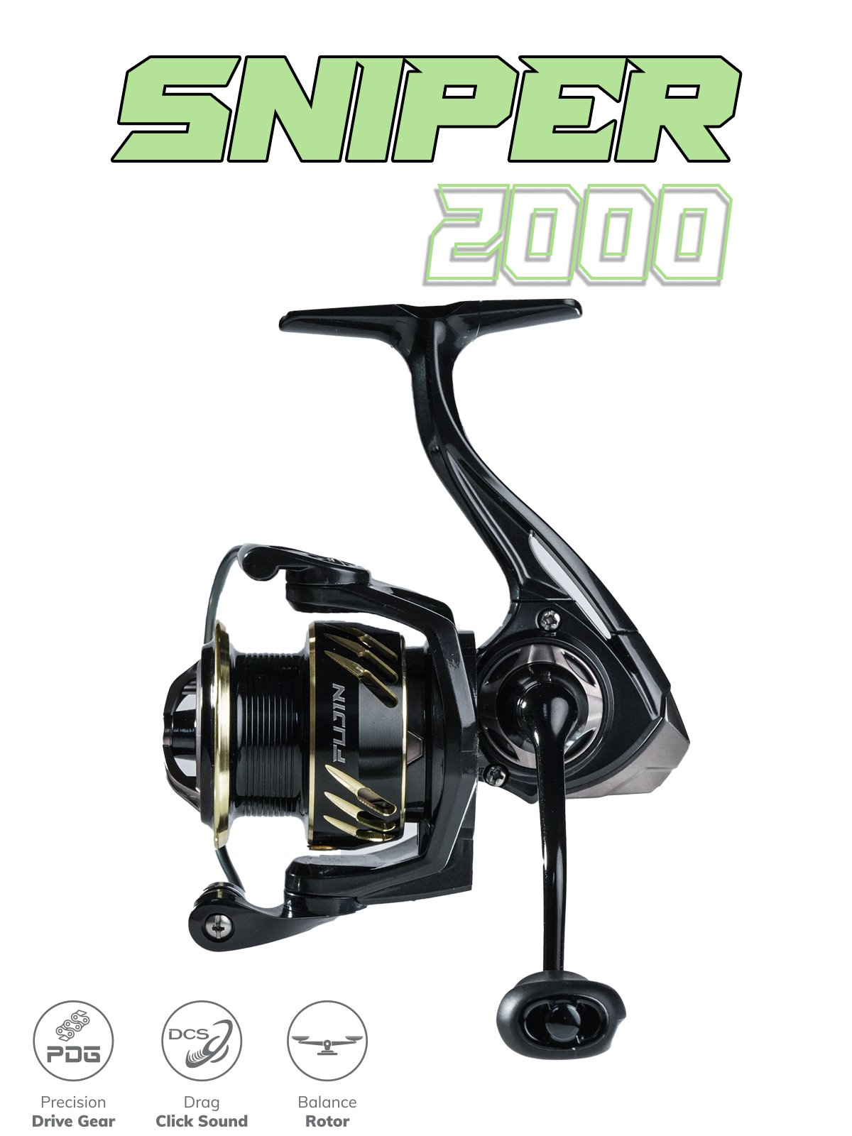 Fujin Sniper 2000 Spin Olta Makinesi | Hafif ve Güçlü