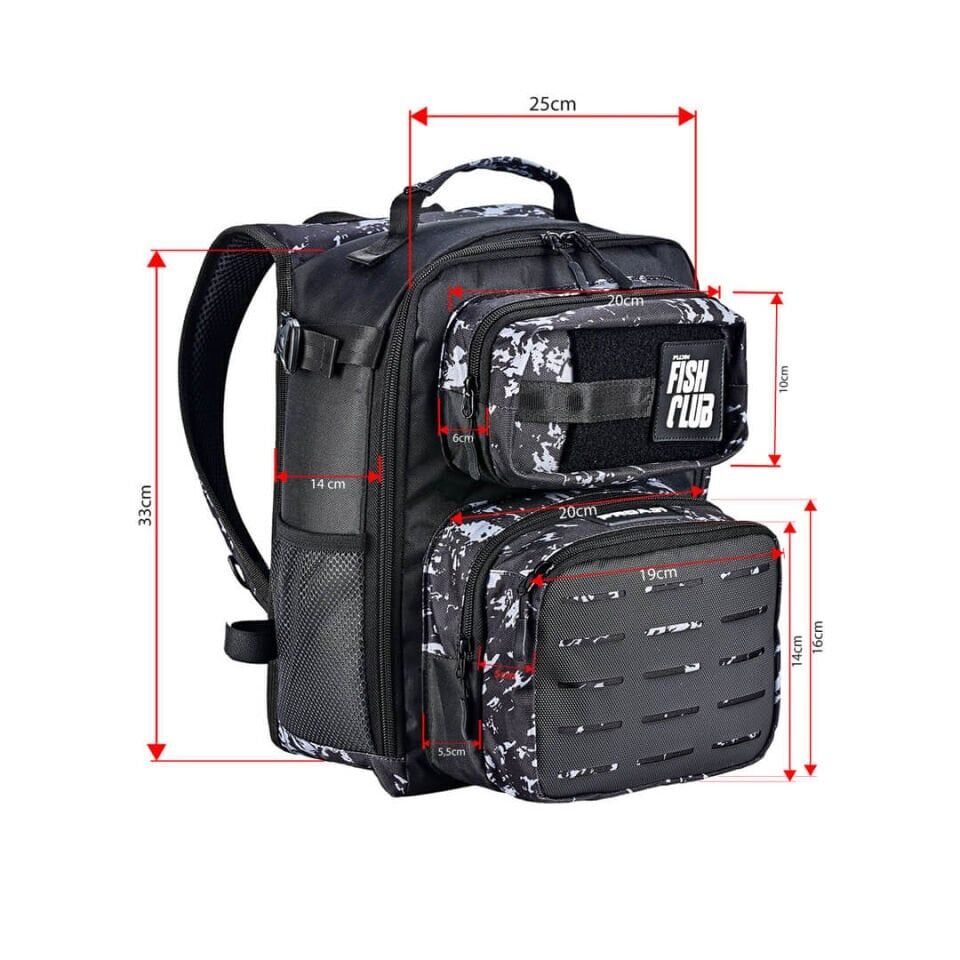 Fujin ProAji Back Pack Brown Camo