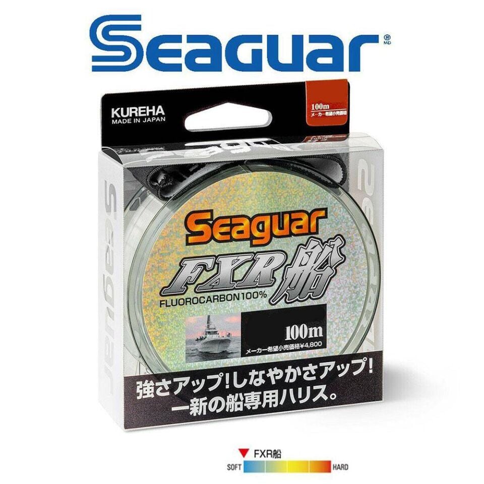 Seaguar FXR 100 Metre Fluorocarbon Misina | %100 FC Lider Misina