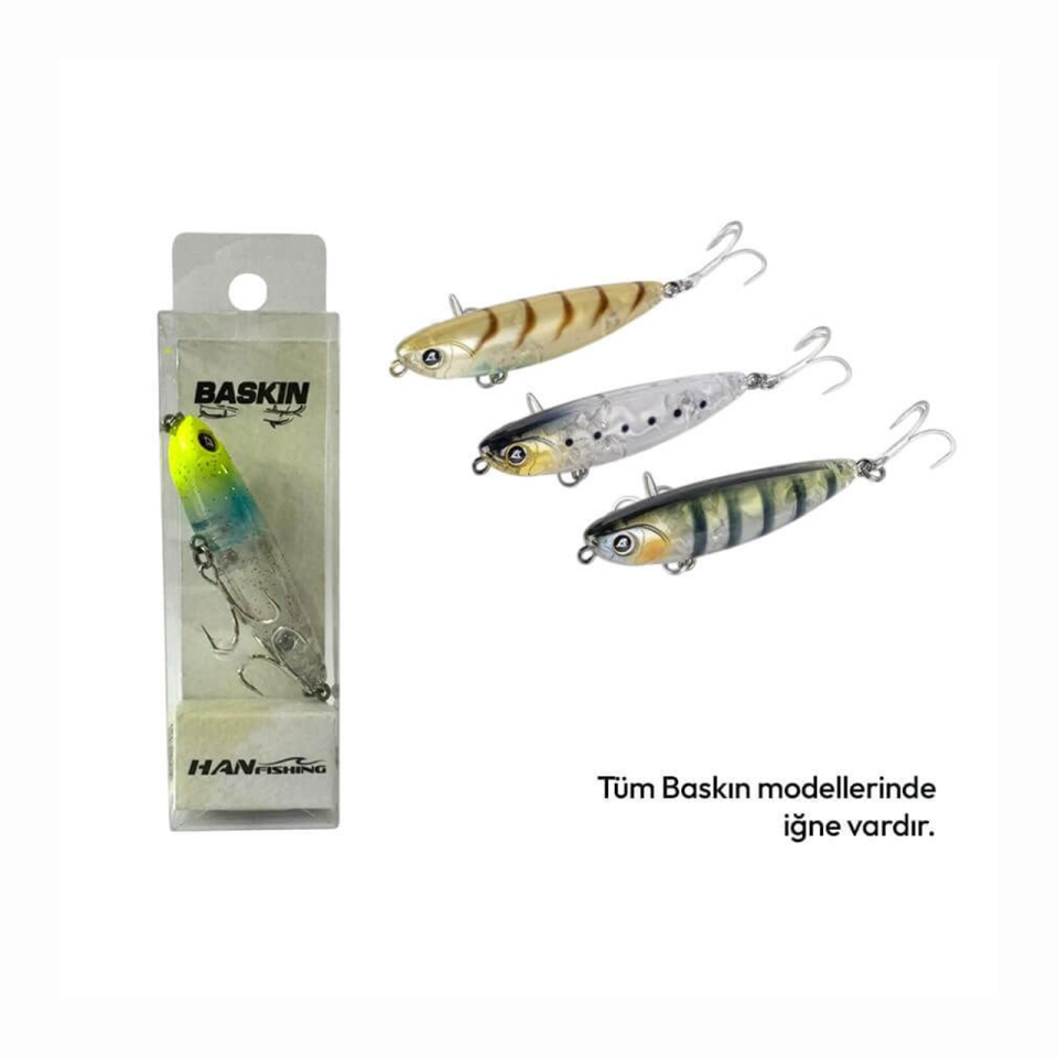 Hanfish Baskın 9 Cm 12 Gr Su Üstü Maket Yem