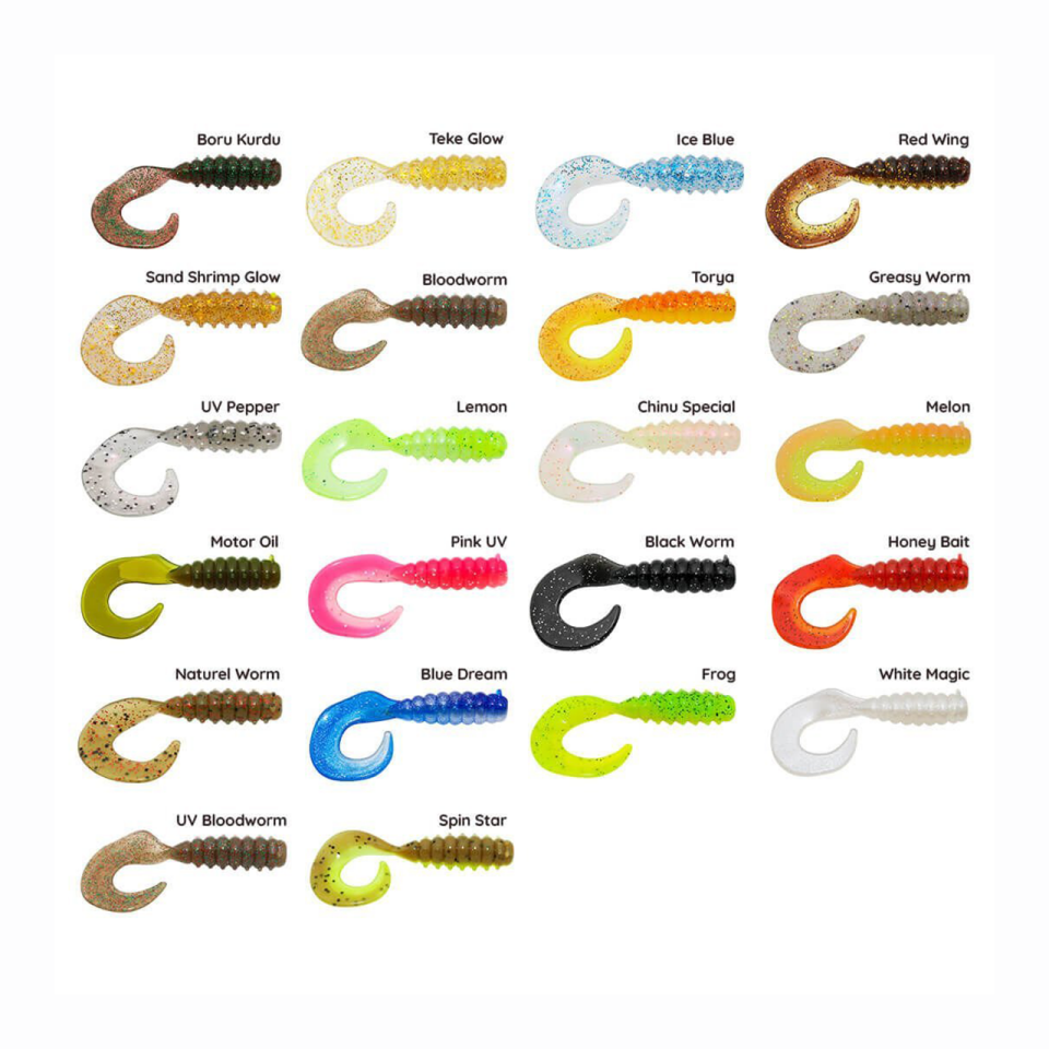 Hanfish Gurt 6 cm Silikon Yem – Floating LRF ve Ultra Light Avlar