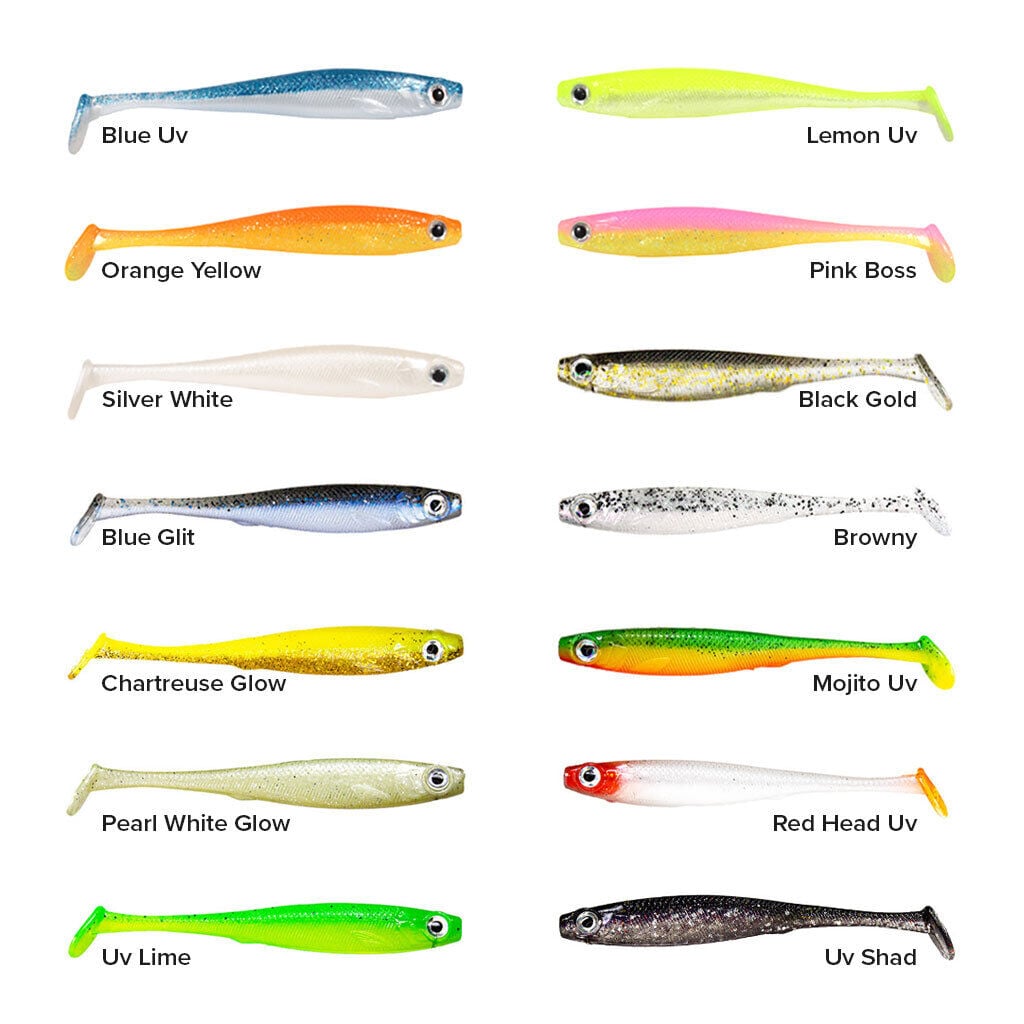 Ryuji Mister Shad 10 Cm 7 Gr Silikon Yem | Levrek ve Lüfer Silikonu