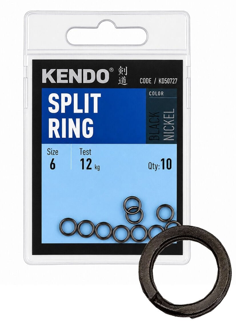 Kendo Split Ring 10 Adet Olta Halkası