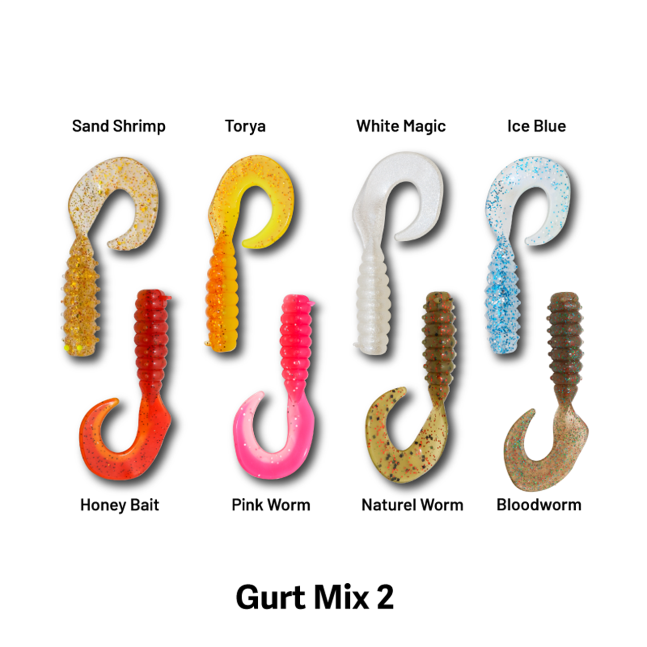 Hanfish Gurt Mix Paket Silikon Yem Seti | Mix1 Mix2 Mix3 GURT 45 - MİX 2