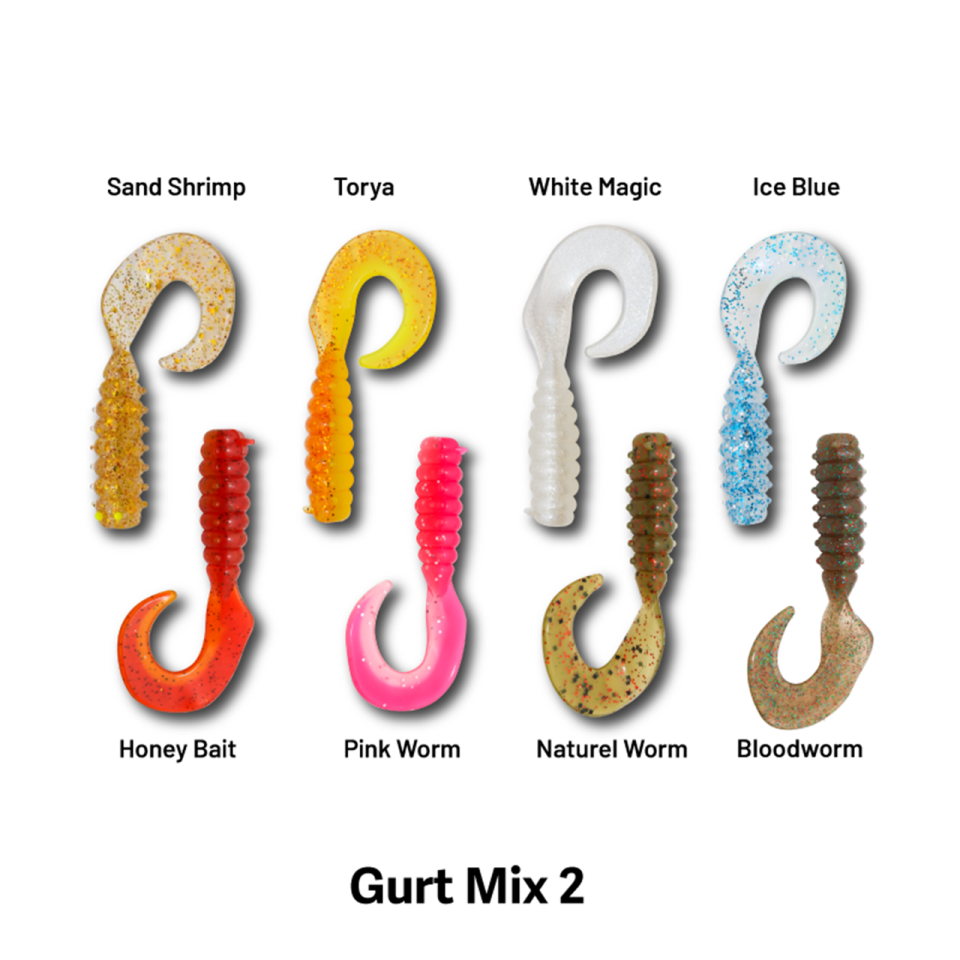 Hanfish Gurt Mix Paket Silikon Yem Seti | Mix1 Mix2 Mix3 GURT 45 - MİX 2