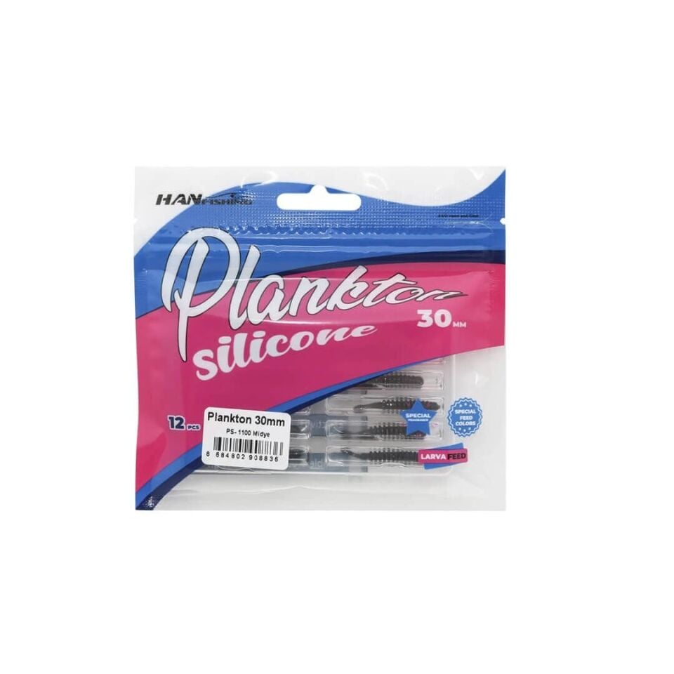 Hanfish Plankton 3 Cm LRF Silikon Yem | Hassas Avlar İçin