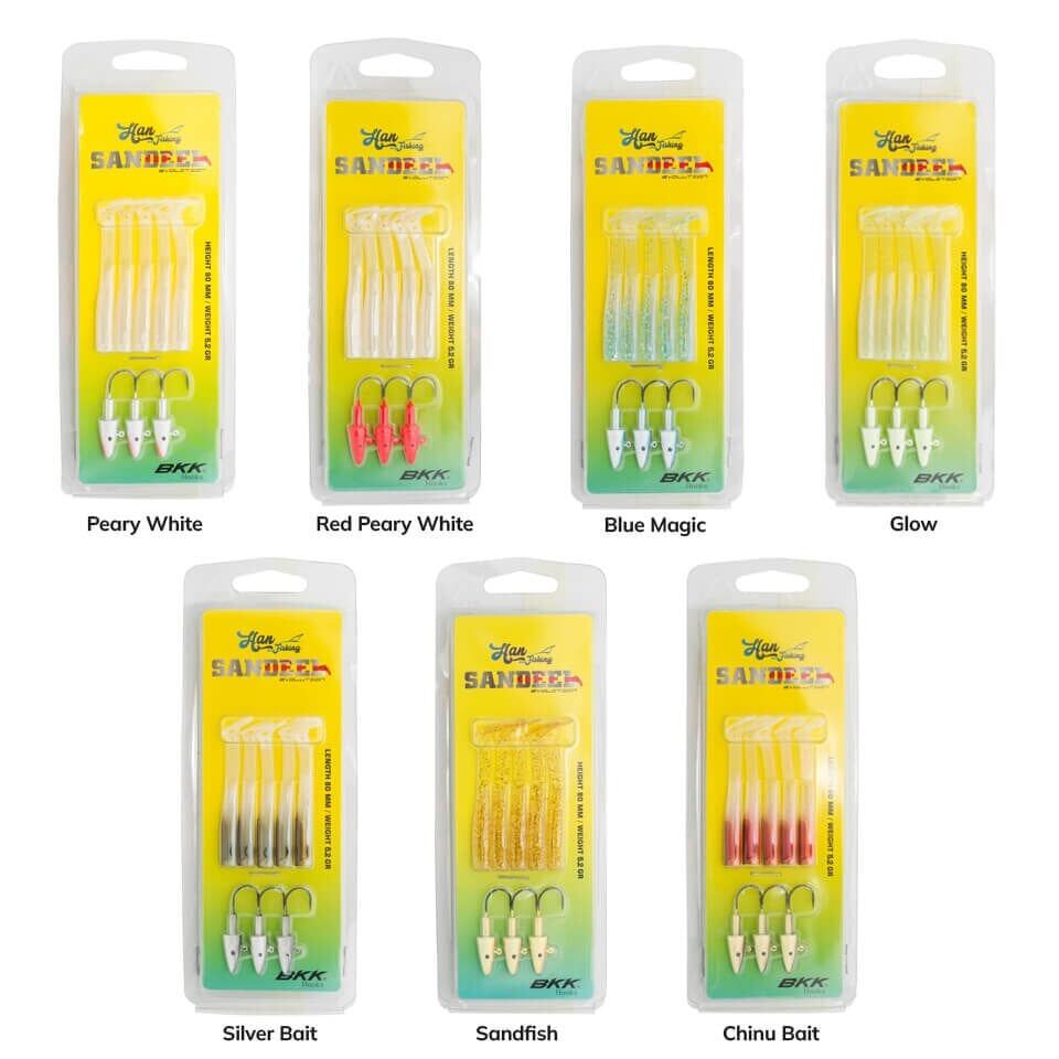 Hanfish Sandeel 8 Cm 5.2 Gr Silikon Yem | Levrek İçin Etkili