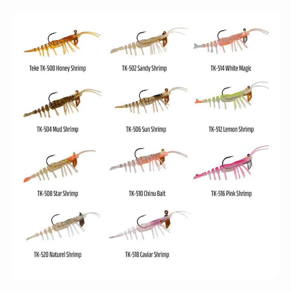 Hanfish Teke Shrimp 7.5 Cm 7 Gr Silikon Karides | Jigheadli