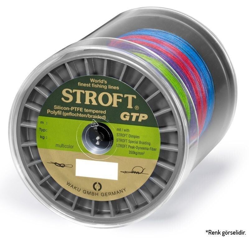Stroft GTP Typ-E Örgü Misina Ebruli 600M | Alman Teknolojisi PE İp
