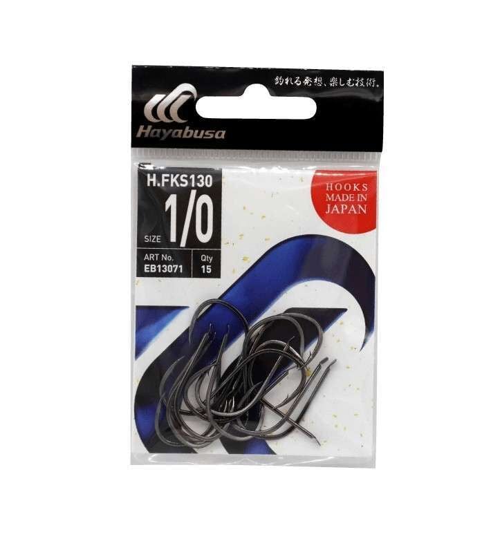 Hayabusa HFKS 130 Kısa Pala Dövme Çupra İğnesi 15'li Paket Black Nikel