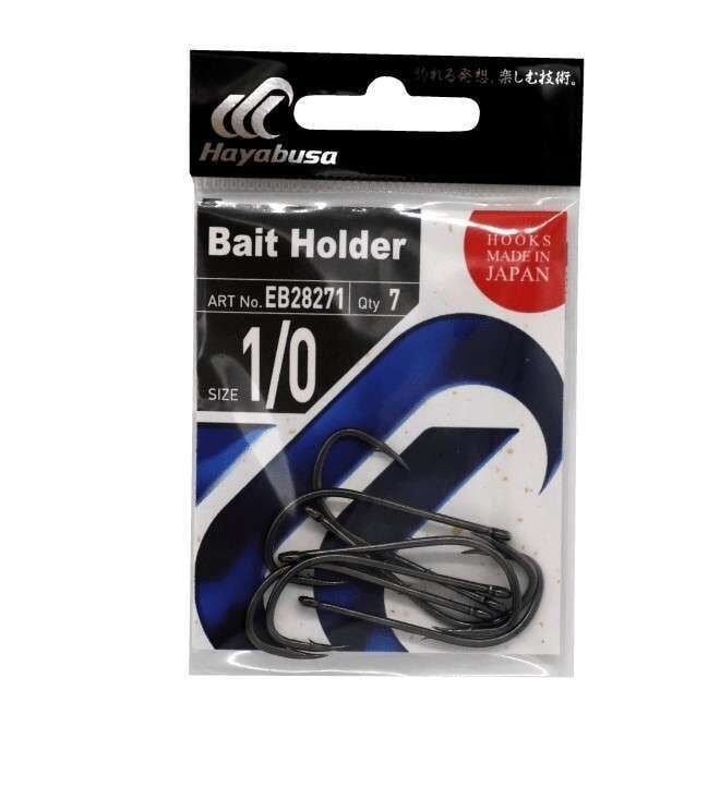 Hayabusa Baitholder H.BTH282 Hooks | Black Nikel Çipura İğnesi