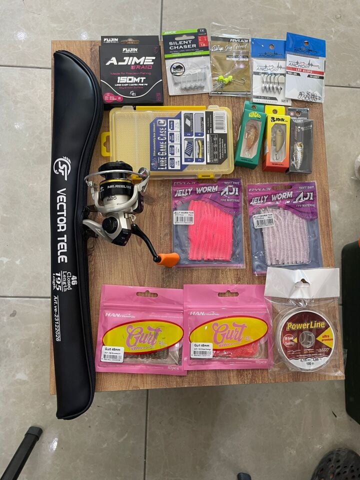 TELESKOBİK LRF FULL SET  ( çanta hediyeli )