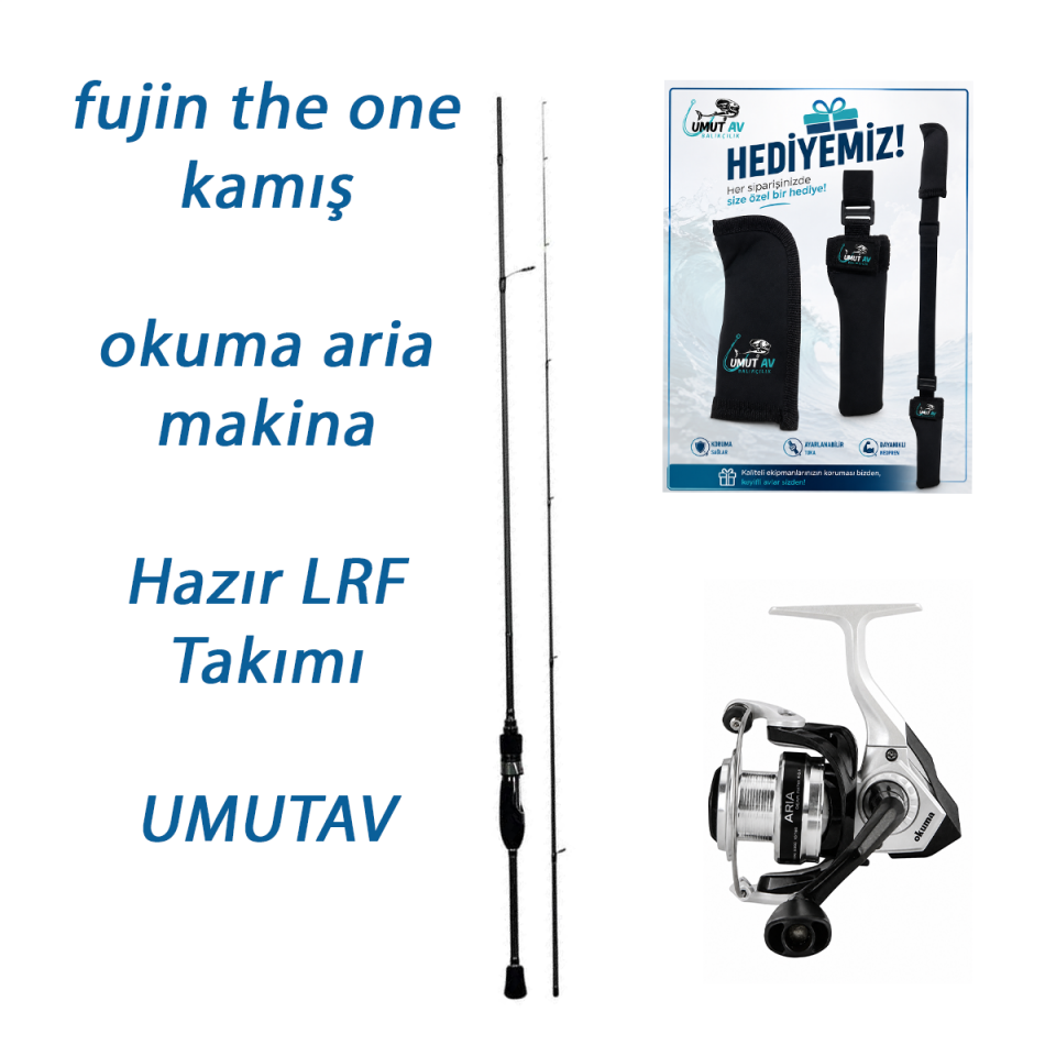 Fujin TheOne LRF Seti | Okuma Aria 1000A Hazır LRF Takımı