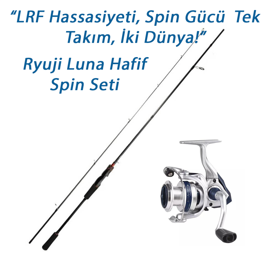Ryuji Luna Hafif Spin Seti | Okuma Aria 3000 3-15gr