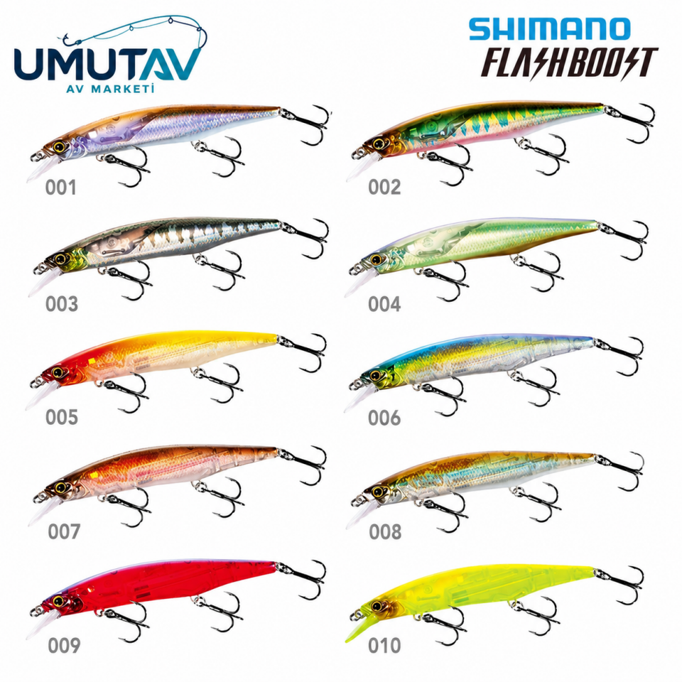 Shimano Bantam Zumverno 95SP FB 95mm Flash Boost Maket Yem