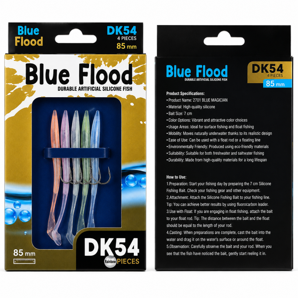 Blue Flood Levrek Özel Silikon Yem | Levrek Avı