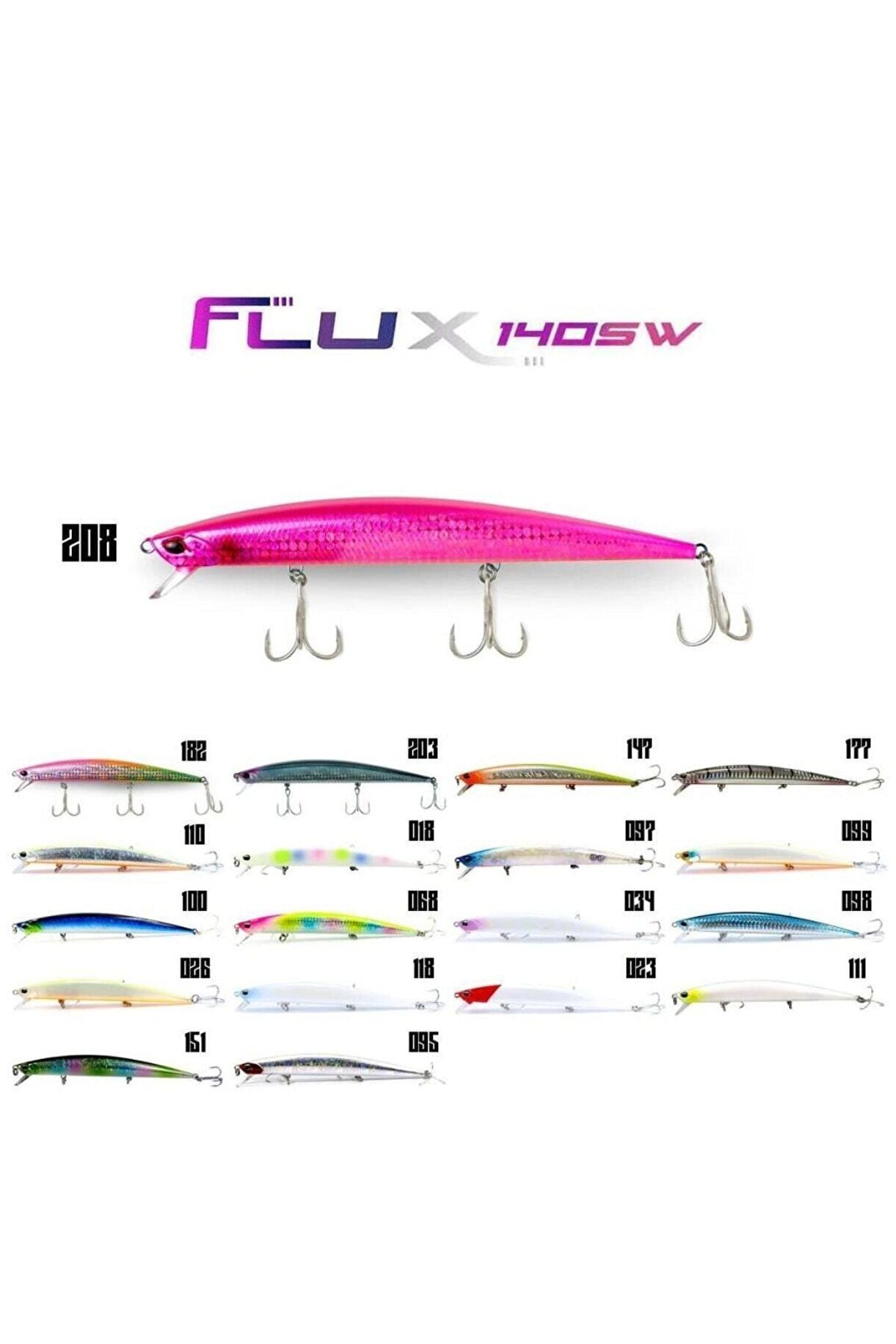 Fujin Flux 140F 14 Cm 20 Gr Levrek Maket Yem